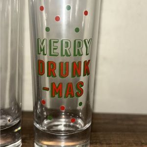 Christmas shot glasses